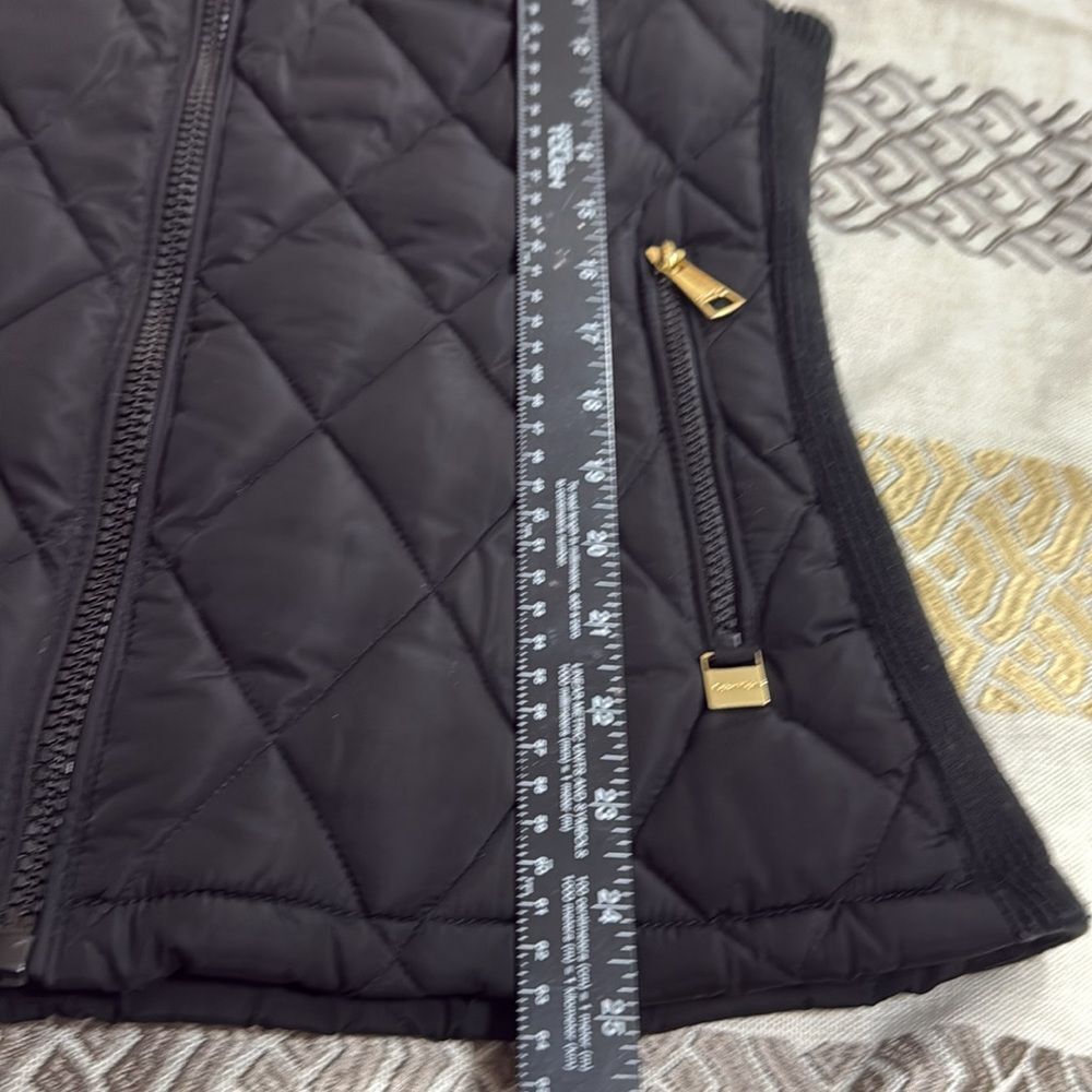 (W3)‎ Calvin Klein black quilted vest size S - Picture 5 of 14